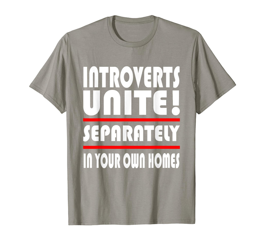 Funny Introverts Unite Separate T-Shirt - Aesthetic Graphic Men Women - T-Shirt, Sweatshirt, Hoodie