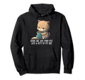 Books Are Just Purr Fect Kitty Book Nerd Hoodie - Graphic Print Unisex - T-Shirt, Sweatshirt, Hoodie
