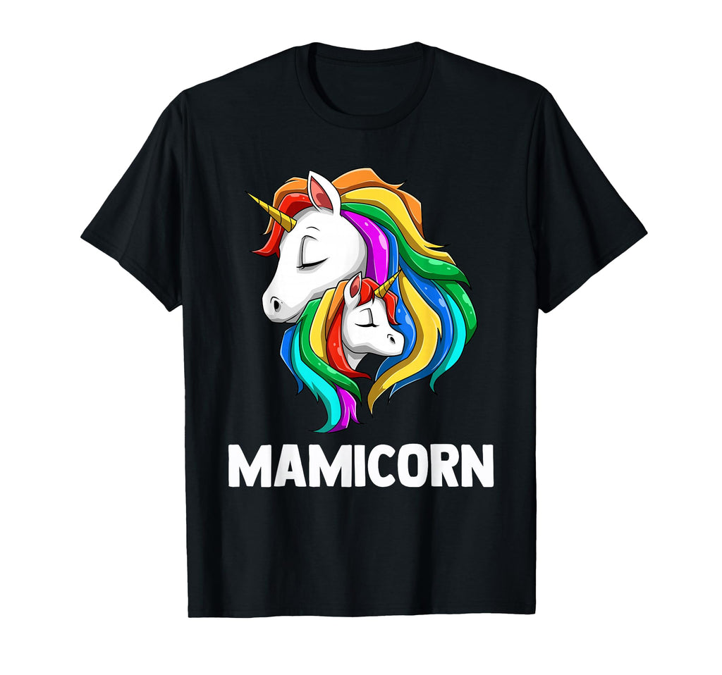 Protective Mom Unicorn And Daughter T-Shirt - Fun Novelty Design Unisex - T-Shirt, Sweatshirt, Hoodie