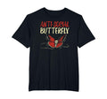 Anti Social Butterfly Goth Gothic T-Shirt - Trendy Graphic for Adults - T-Shirt, Sweatshirt, Hoodie