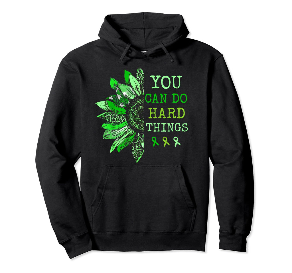 Mental Health You Can Do Hard Things Hoodie - Minimalist Print for Adults - T-Shirt, Sweatshirt, Hoodie