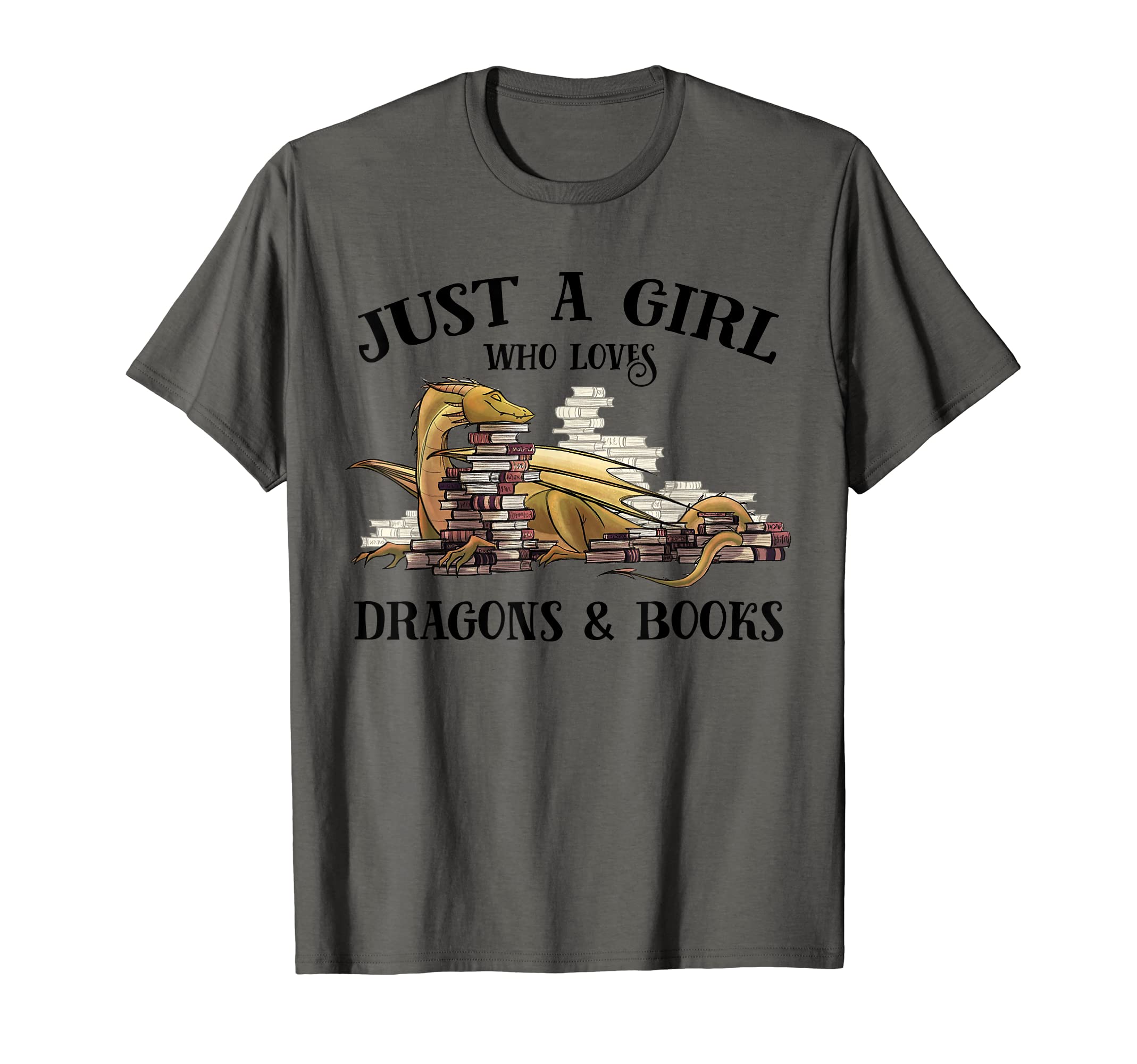 Just Who Loves Dragons Books Nerds T-Shirt - Streetwear Style Men Women - T-Shirt, Sweatshirt, Hoodie