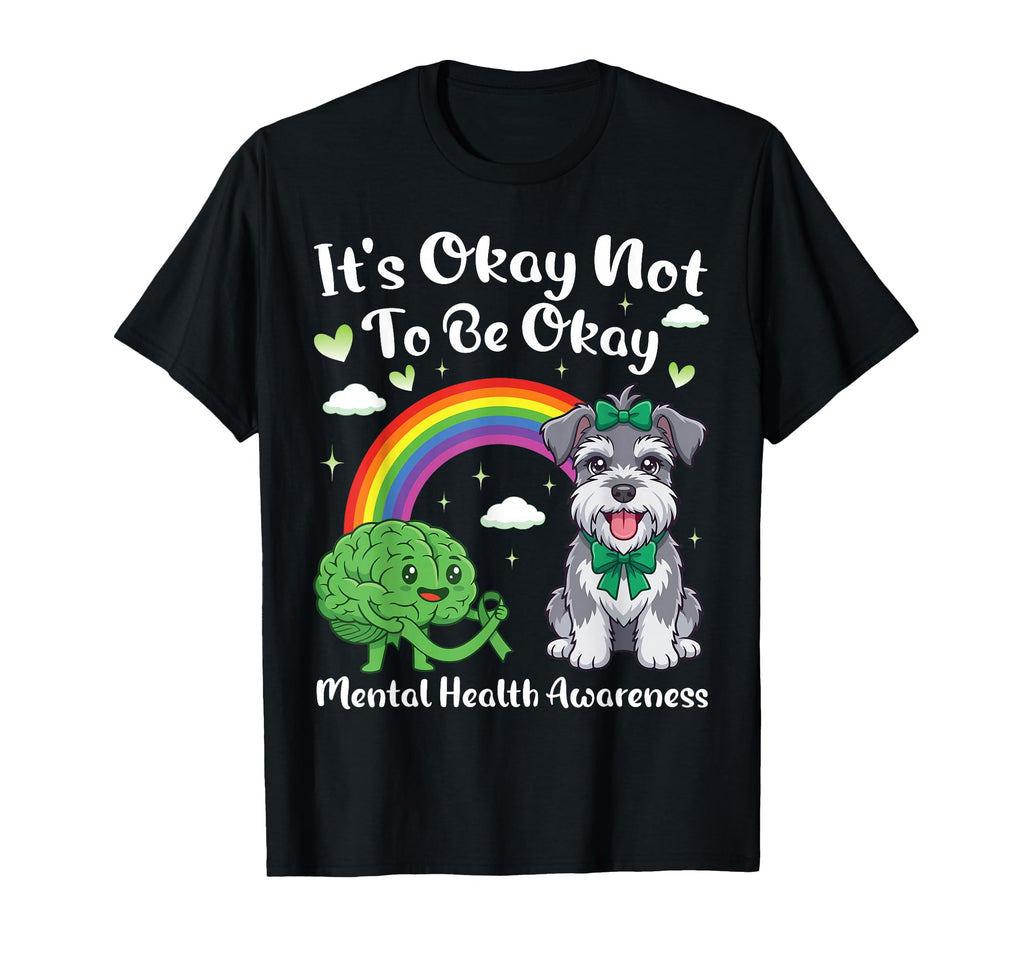 Okay Not To Be Mental Health Awareness T-Shirt - Trendy Graphic for Adults - T-Shirt, Sweatshirt, Hoodie