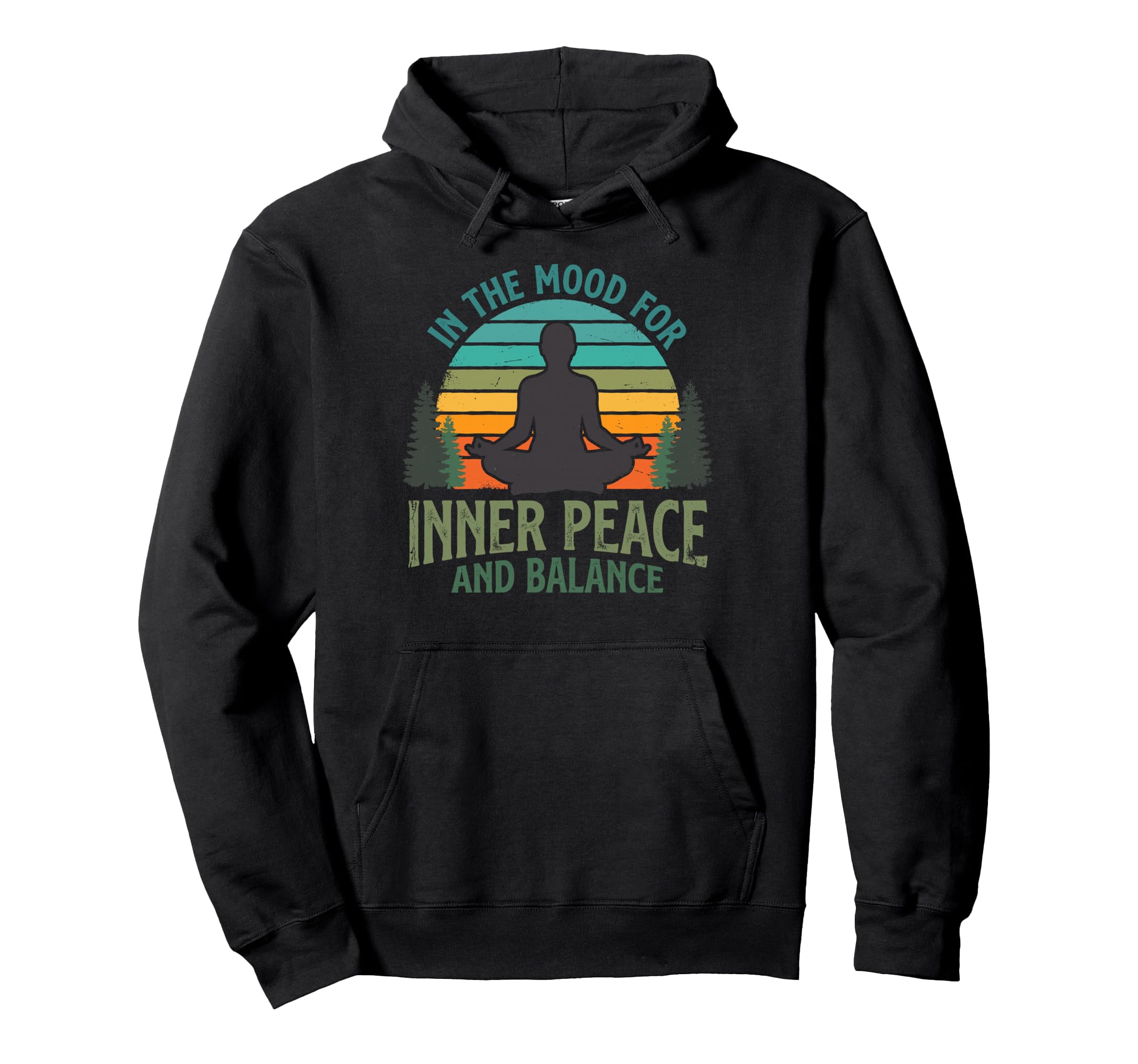 Mood Inner Peace Balance Yoga Hoodie - Streetwear Style Men Women - T-Shirt, Sweatshirt, Hoodie