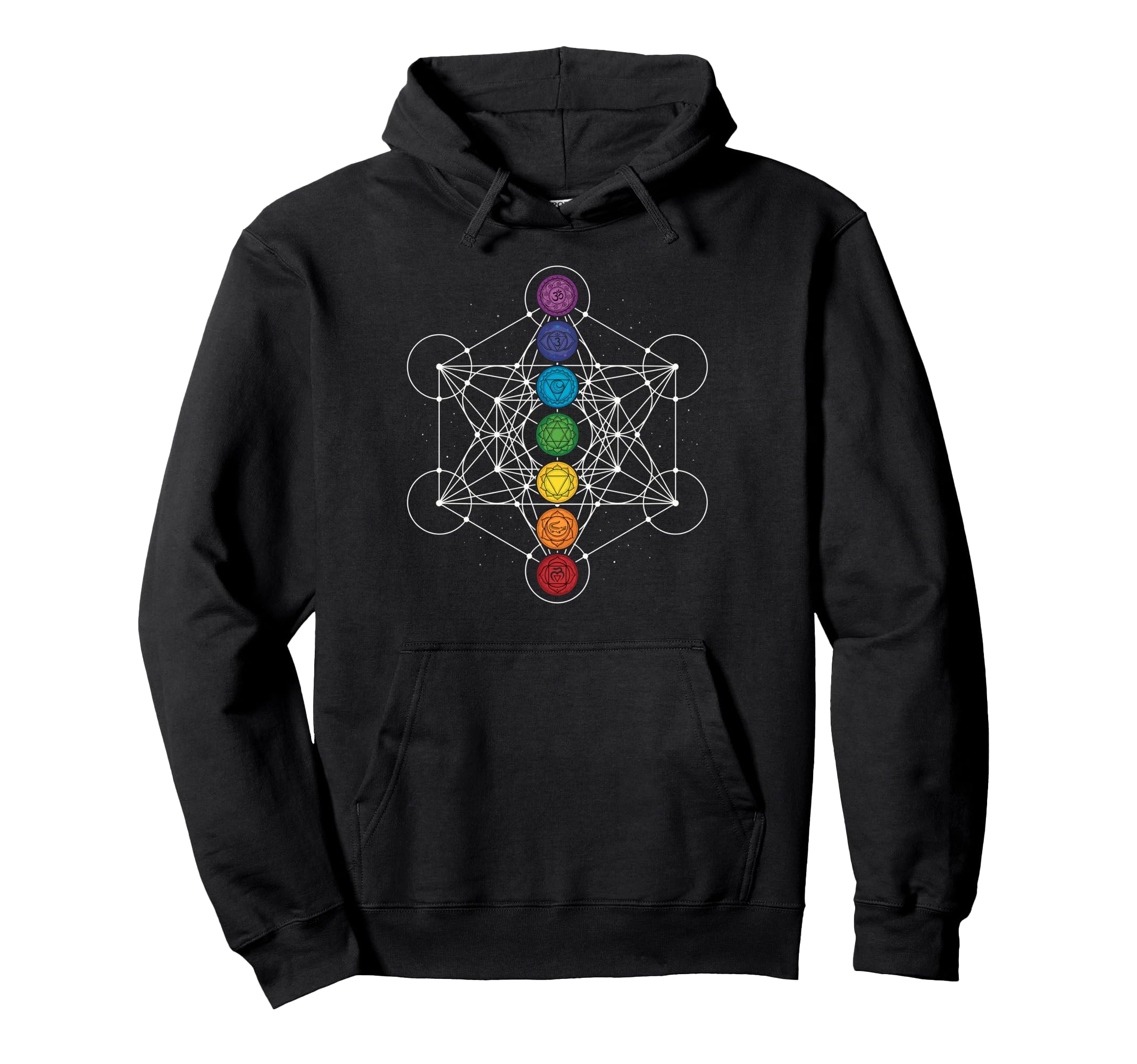 Yoga Meditation Spiritual Chakra Hoodie - Casual Everyday Wear for Adults - T-Shirt, Sweatshirt, Hoodie