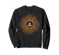 Lotus Pose Zen Spiritual Yoga Sweatshirt - Unique Graphic for Adults - T-Shirt, Sweatshirt, Hoodie