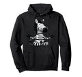 Meditation Zebra Yoga Pose Relaxing Hoodie - Graphic Print for Adults - T-Shirt, Sweatshirt, Hoodie