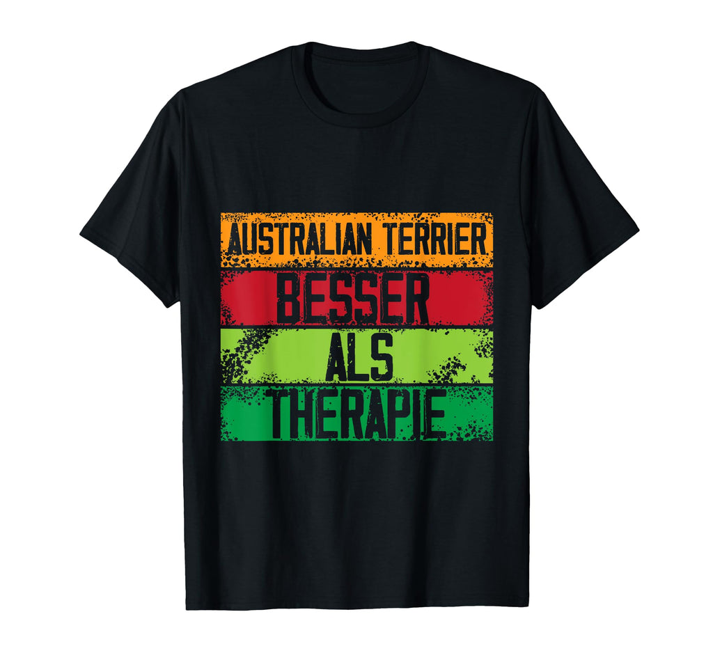 Australian Terrier Therapy Dog Lovers T-Shirt - Trendy Graphic for Adults - T-Shirt, Sweatshirt, Hoodie