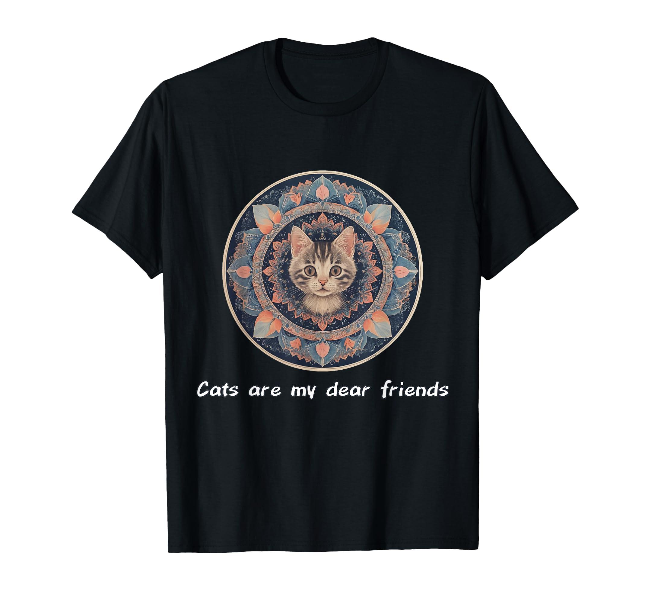 Cats Are My Best Friends Sacred T-Shirt - Aesthetic Graphic for Adults - T-Shirt, Sweatshirt, Hoodie