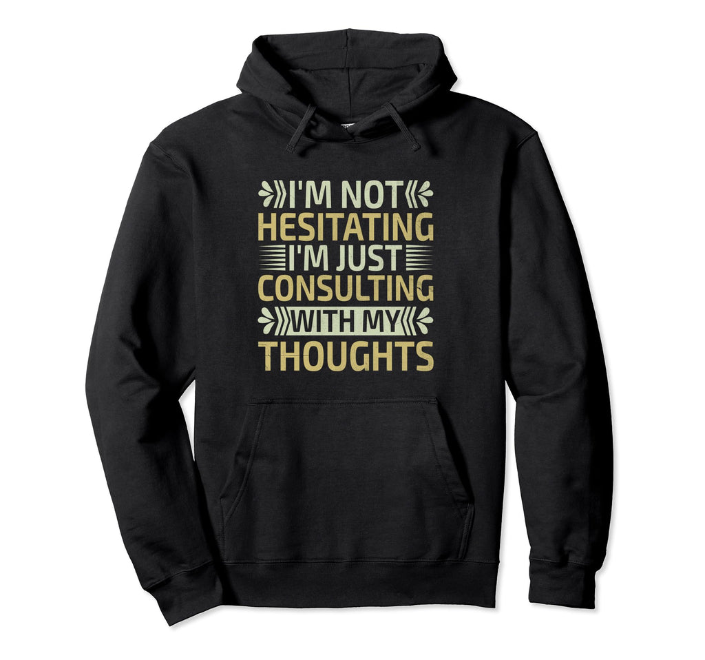 Overthinking Overthinker Funny Hoodie - Fun Novelty Design for Adults - T-Shirt, Sweatshirt, Hoodie