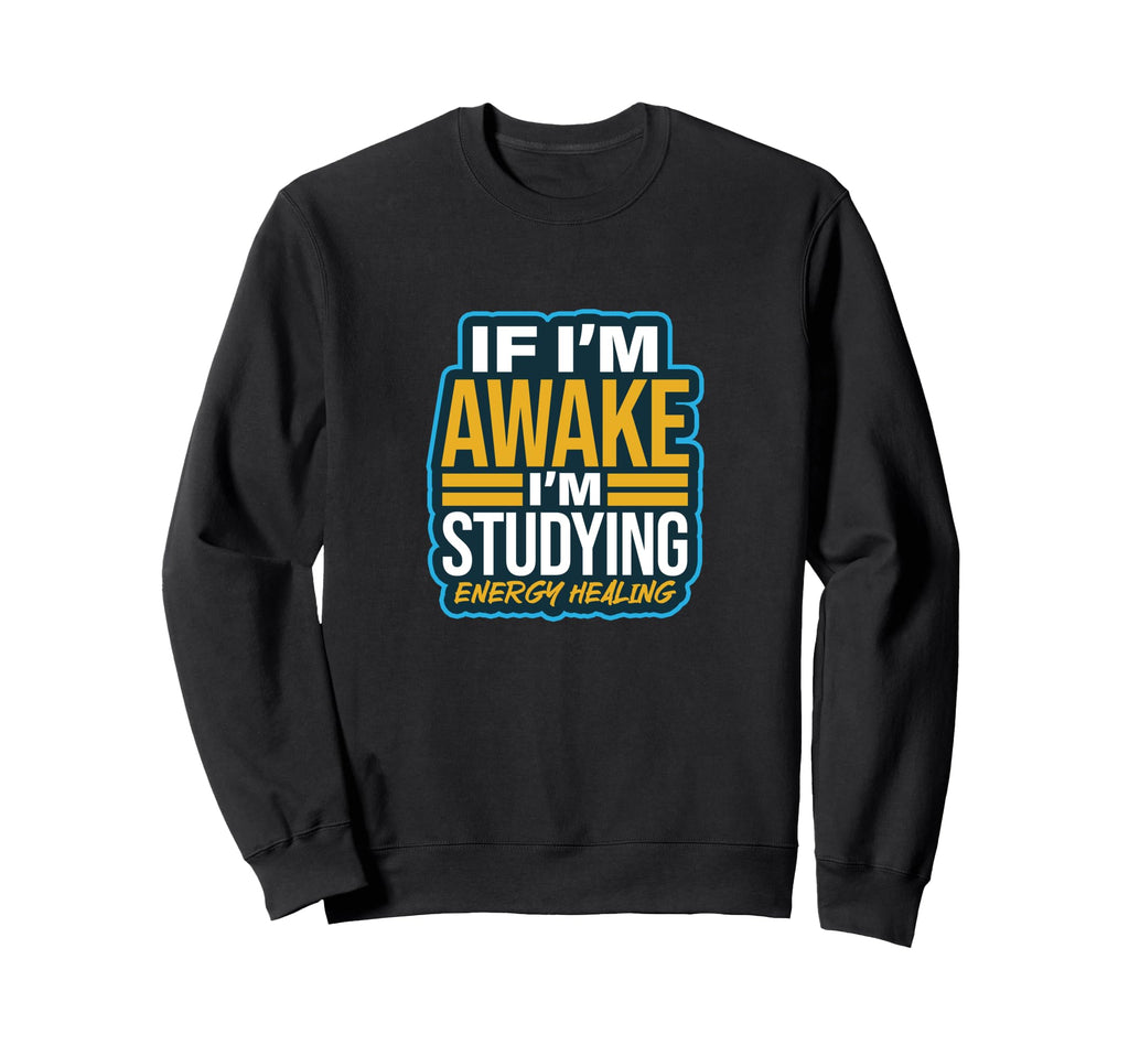 Energy Healing Chakra Crystals Sweatshirt - Casual Everyday Wear Unisex - T-Shirt, Sweatshirt, Hoodie