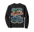 My Calm Is Non Negotiable Mental Sweatshirt - Minimalist Print Unisex - T-Shirt, Sweatshirt, Hoodie