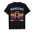 Reading Is My Favorite Sport Book T-Shirt - Casual Everyday Wear Men Women - T-Shirt, Sweatshirt, Hoodie