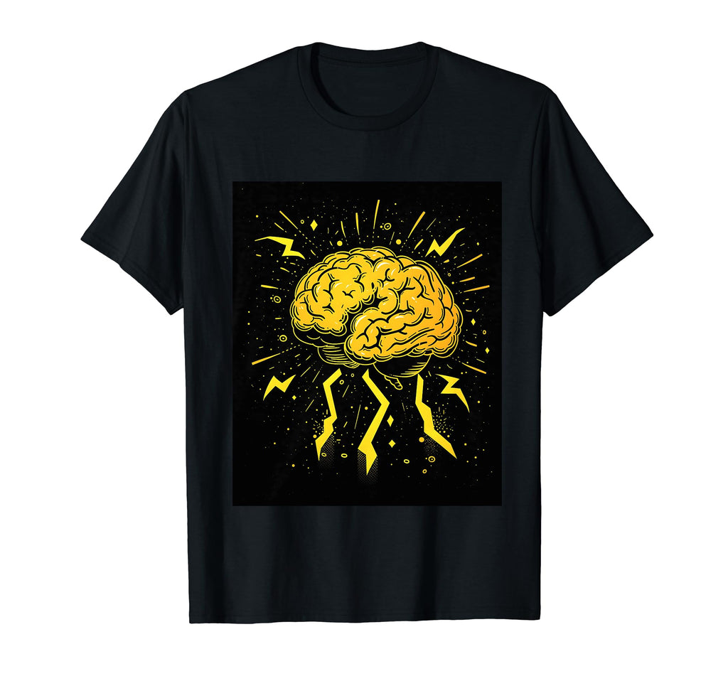 Gehirn Blitze Neurodivers Berstimuliert Sweatshirt - Unique Graphic Unisex - T-Shirt, Sweatshirt, Hoodie