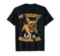 French Bulldog Therapy Service Dog T-Shirt - Fun Novelty Design Unisex - T-Shirt, Sweatshirt, Hoodie