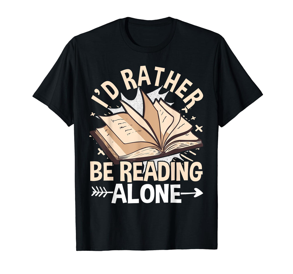 Book Reading Literature Introverted T-Shirt - Minimalist Print for Adults - T-Shirt, Sweatshirt, Hoodie