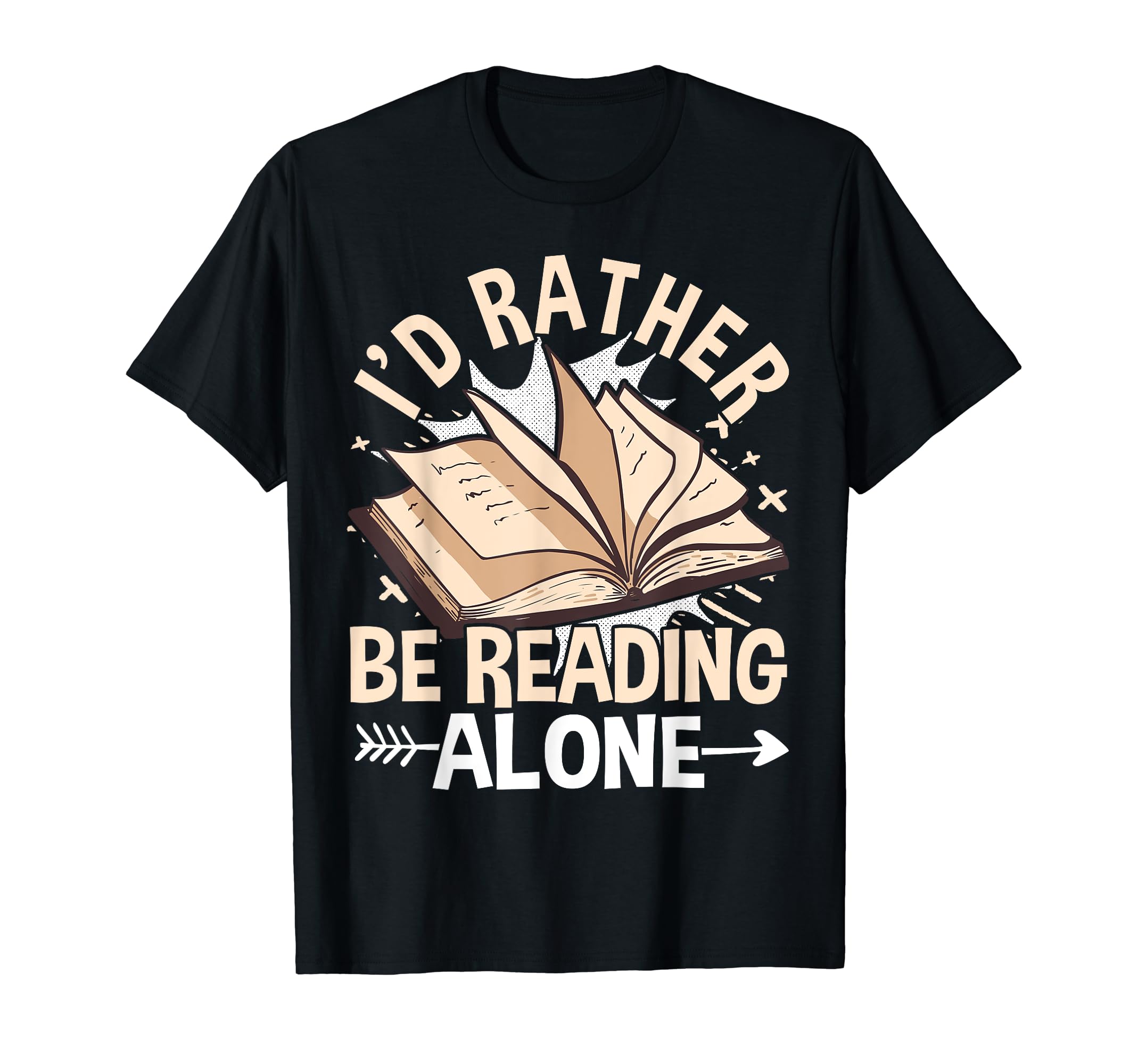 Book Reading Literature Introverted T-Shirt - Minimalist Print for Adults - T-Shirt, Sweatshirt, Hoodie