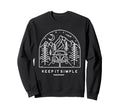 Recovery Slogan Keep It Simple Aa Na Sweatshirt - Graphic Print Unisex - T-Shirt, Sweatshirt, Hoodie