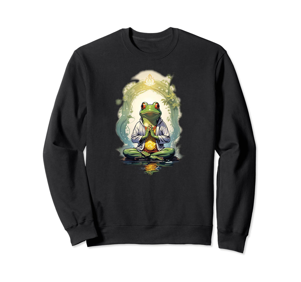 Self Care Frog Mental Health Sweatshirt - Novelty Apparel Unisex - T-Shirt, Sweatshirt, Hoodie
