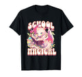 Dragon School Is Magical Bookworm Books T-Shirt - Custom Art Print Unisex - T-Shirt, Sweatshirt, Hoodie