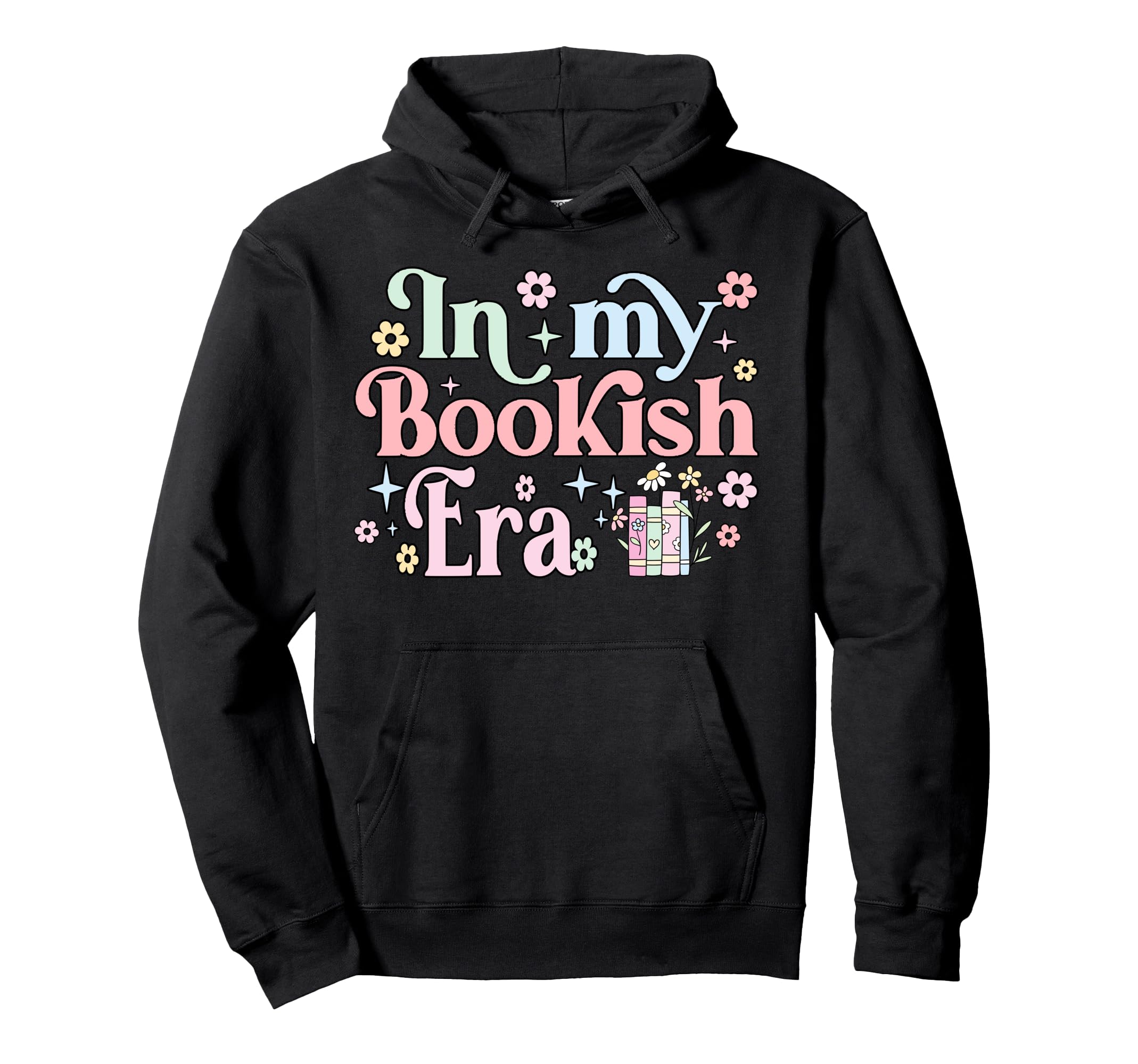 My Bookish Era Book Lover Hoodie - Fun Novelty Design Unisex - T-Shirt, Sweatshirt, Hoodie
