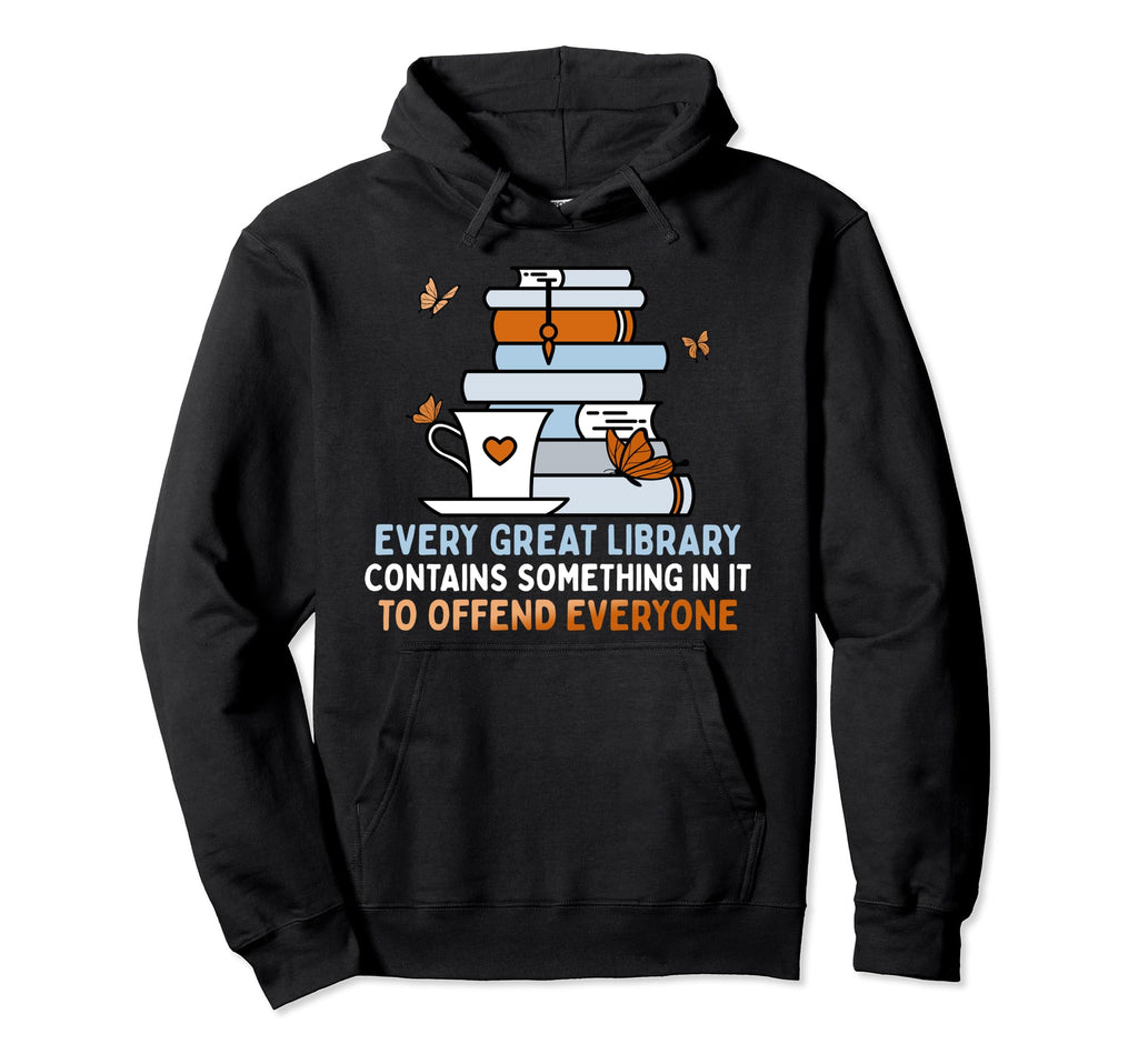 Every Day Should Be Library Day Read Hoodie - Streetwear Style for Adults - T-Shirt, Sweatshirt, Hoodie