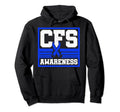 Chronic Fatigue Syndrome Warrior Cfs Post Hoodie - Novelty Apparel Unisex - T-Shirt, Sweatshirt, Hoodie