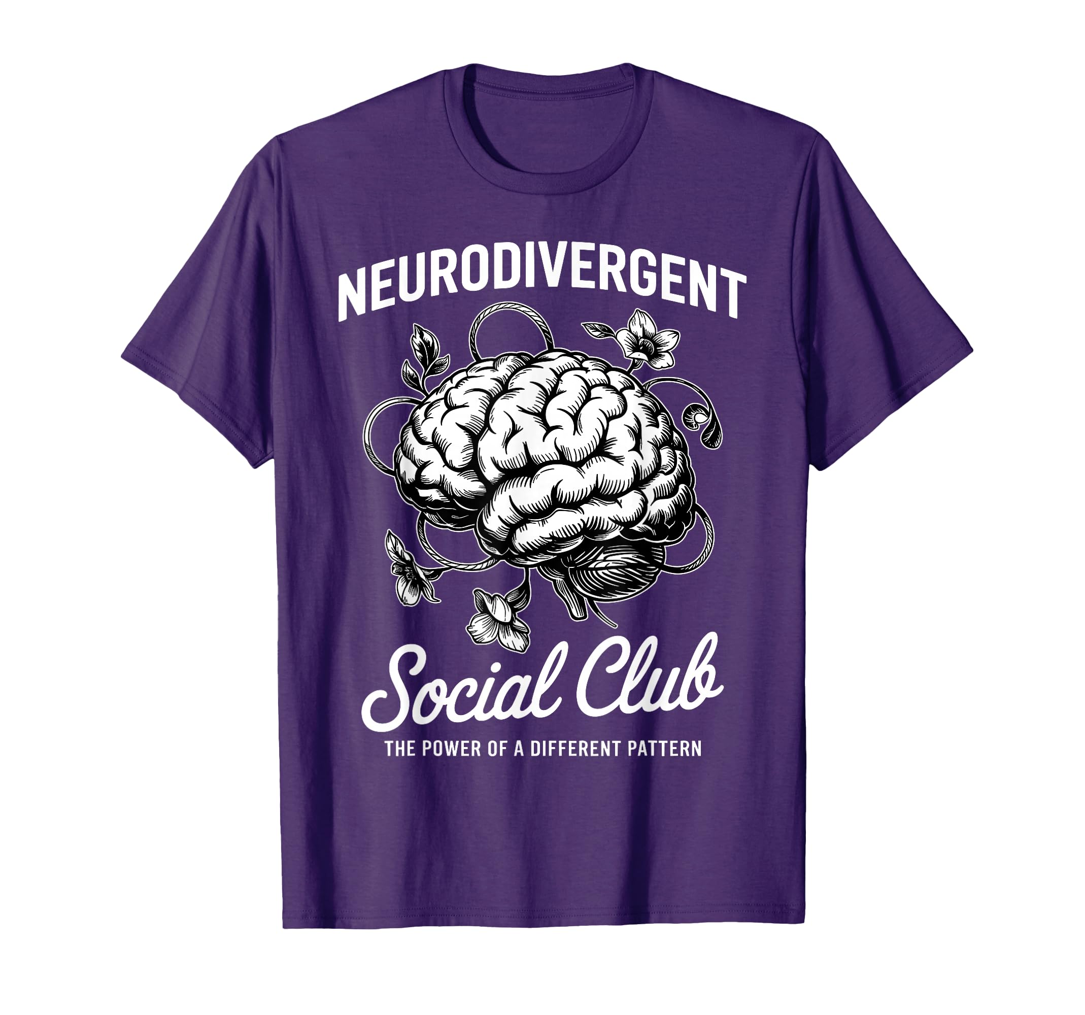 Neurodiversity Neurodivergent Hoodie - Casual Everyday Wear for Adults - T-Shirt, Sweatshirt, Hoodie
