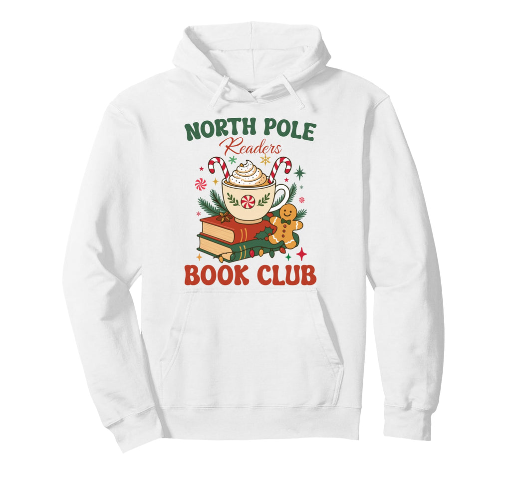 North Readers Pole Club Bookish Hoodie - Casual Everyday Wear Men Women - T-Shirt, Sweatshirt, Hoodie