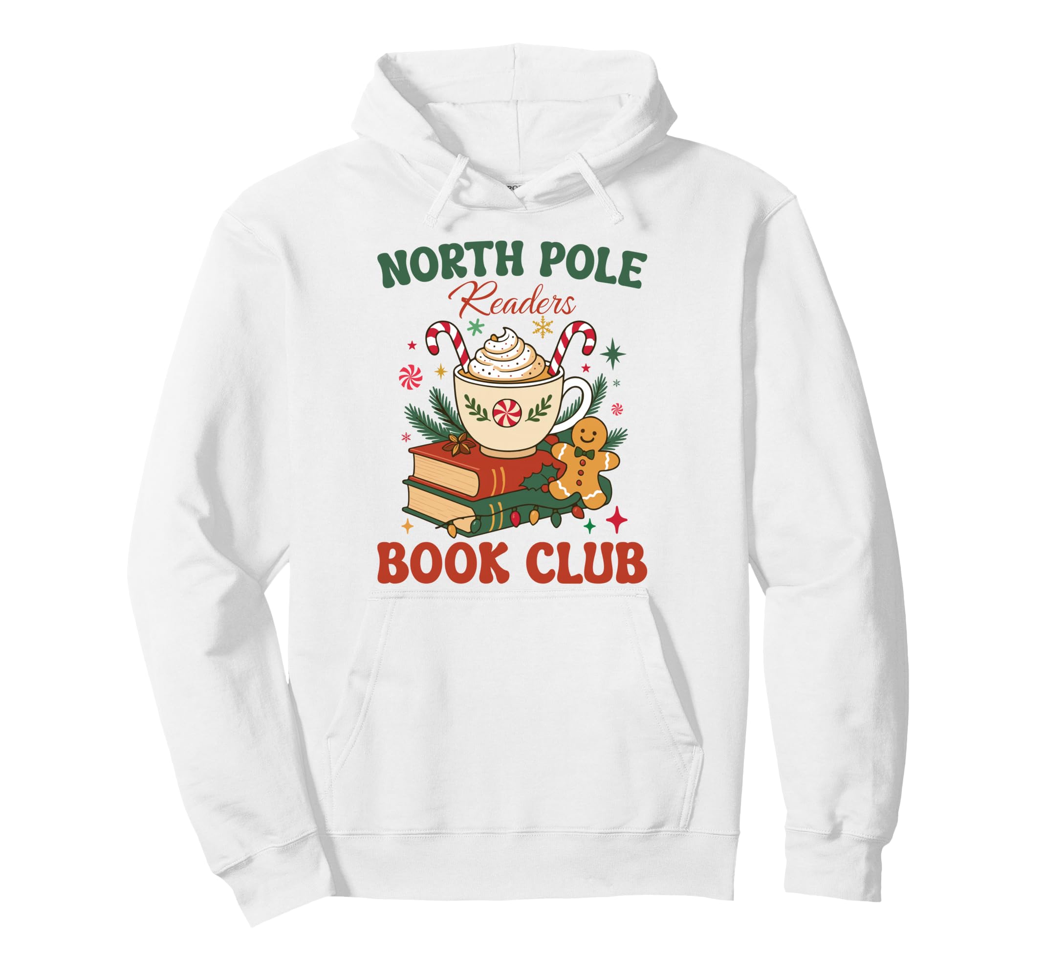 North Readers Pole Club Bookish Hoodie - Casual Everyday Wear Men Women - T-Shirt, Sweatshirt, Hoodie