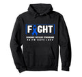 Fight Chronic Fatigue Syndrome Hoodie - Fun Novelty Design Men Women - T-Shirt, Sweatshirt, Hoodie