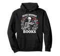 Read Banned Books Skeleton Reading Hoodie - Custom Art Print Men Women - T-Shirt, Sweatshirt, Hoodie