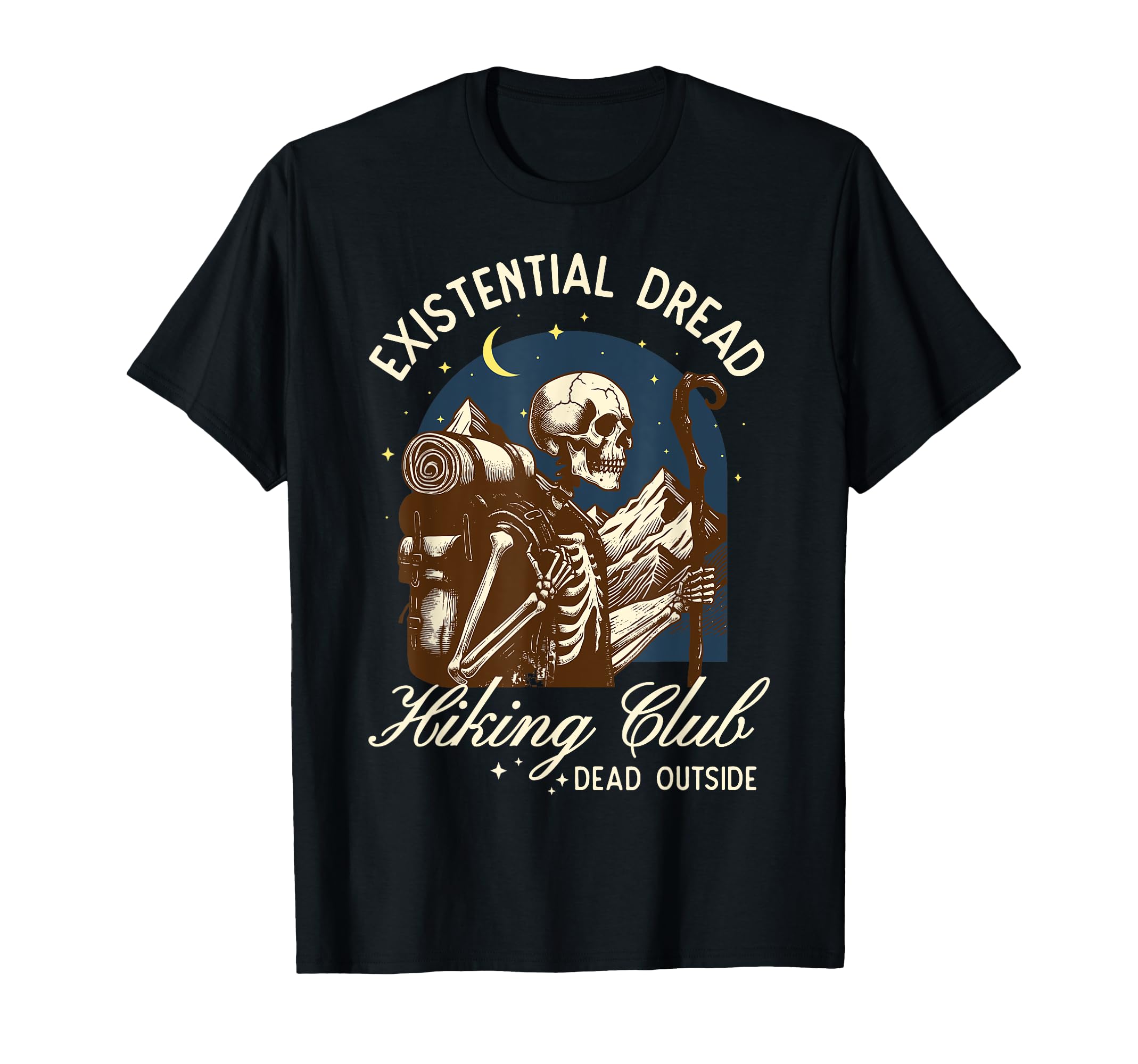 Funny Introvert Hiking Club T-Shirt - Casual Everyday Wear for Adults - T-Shirt, Sweatshirt, Hoodie