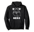 Ladies Book Nerd Funny Book Lover Hoodie - Graphic Print Men Women - T-Shirt, Sweatshirt, Hoodie