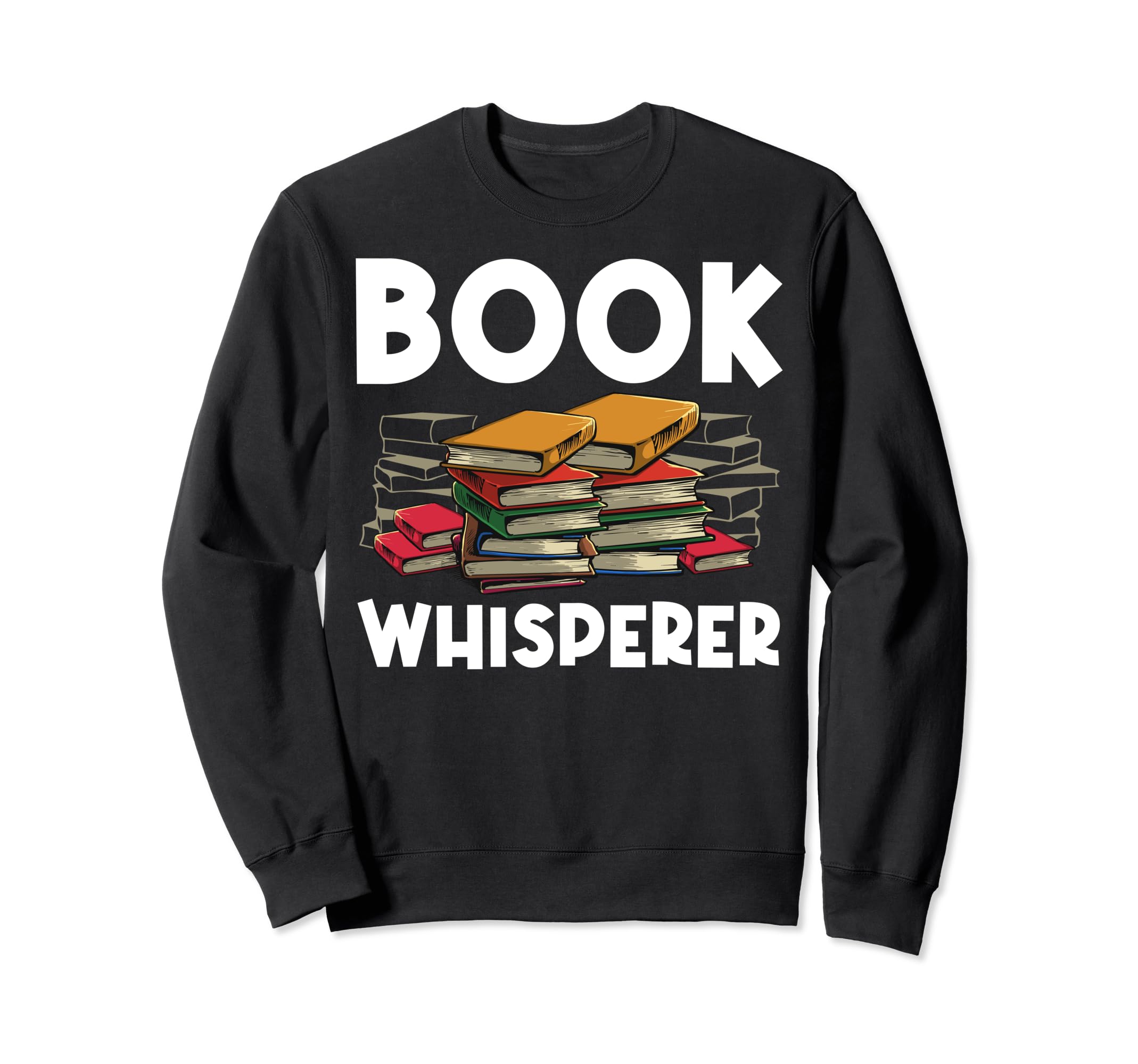 Funny Bookworm Art Book Sweatshirt - Casual Everyday Wear for Adults - T-Shirt, Sweatshirt, Hoodie