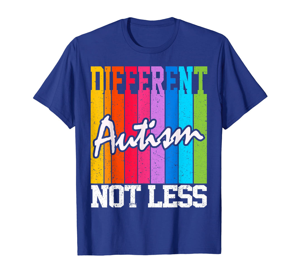 Autism Different Not Less Support T-Shirt - Aesthetic Graphic for Adults - T-Shirt, Sweatshirt, Hoodie