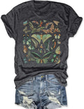 Vintage Butterfly and Moth T-Shirt for Women Casual Aesthetic Nature Short Sleeve Shirt Funny Animal Graphic Tees - T-Shirt, Sweatshirt, Hoodie