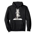 Yoga Cat Pose Feline Meditation Zen Hoodie - Graphic Print Unisex - T-Shirt, Sweatshirt, Hoodie