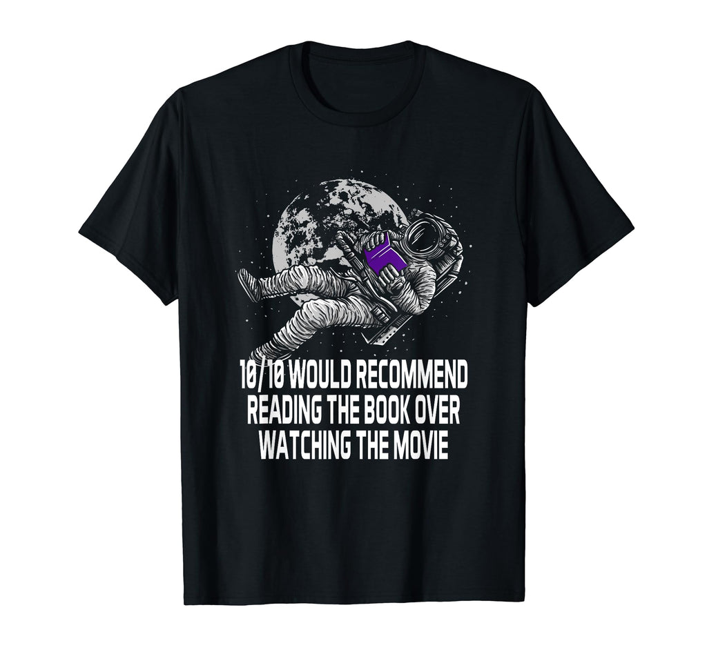 10 10 Would Recommend Funny Bookworm T-Shirt - Aesthetic Graphic Men Women - T-Shirt, Sweatshirt, Hoodie