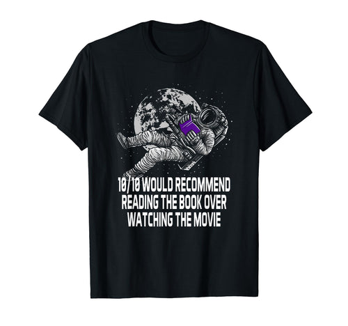 10 10 Would Recommend Funny Bookworm T-Shirt - Aesthetic Graphic Men Women - T-Shirt, Sweatshirt, Hoodie