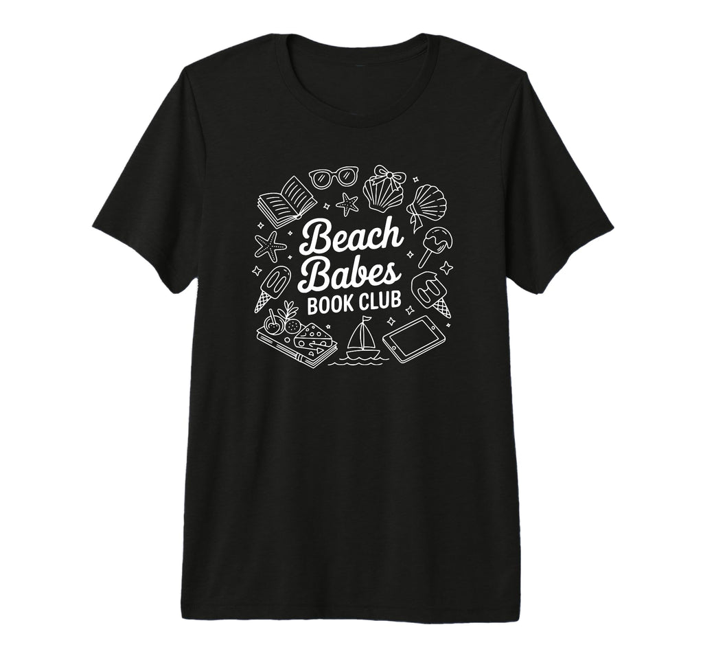Bookish Beach Day Tri Blend T-Shirt - Streetwear Style Men Women - T-Shirt, Sweatshirt, Hoodie