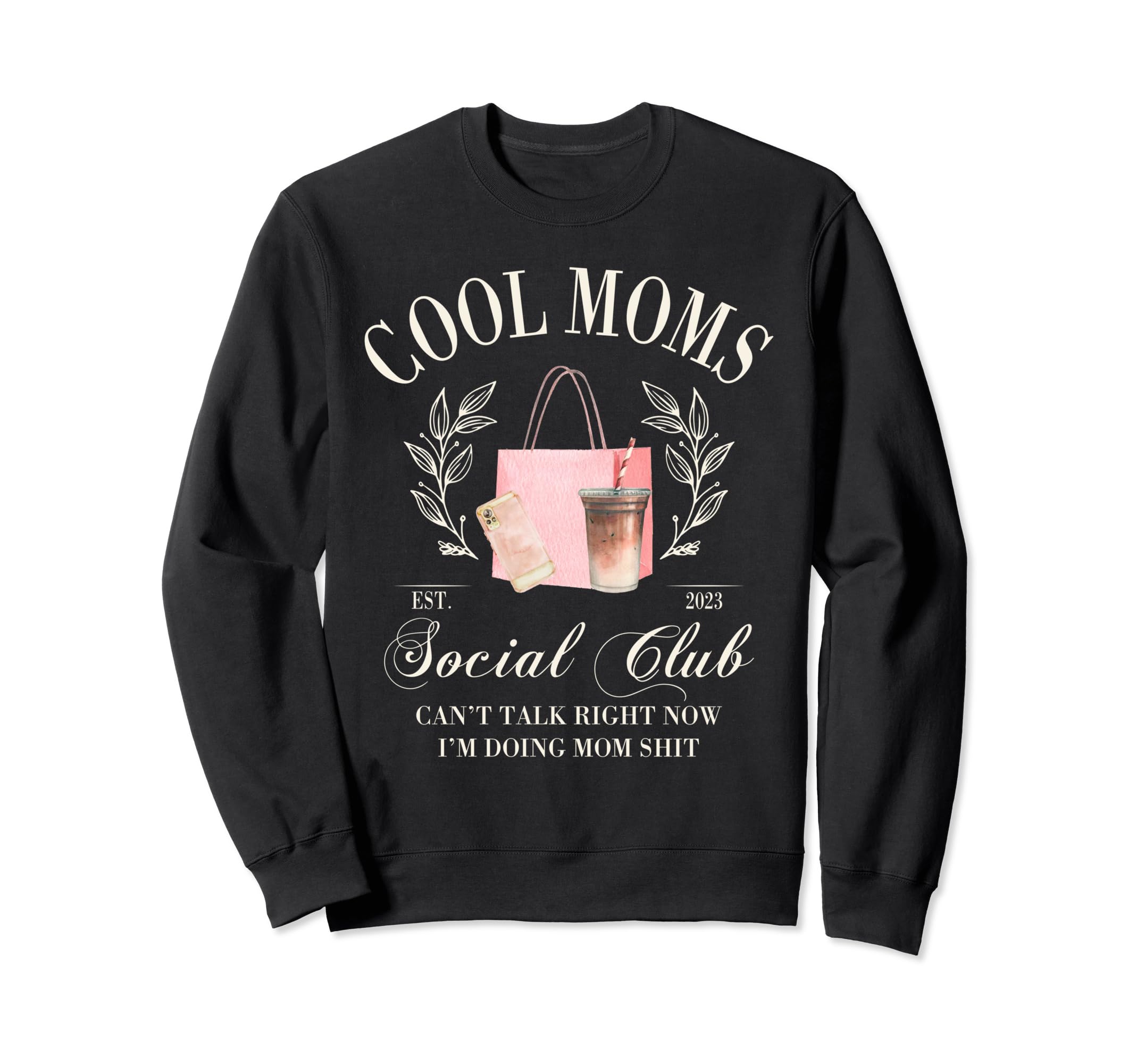 Moms Social Club Self Love Club Sweatshirt - Novelty Apparel Men Women - T-Shirt, Sweatshirt, Hoodie
