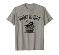 Booktrovert Book Lover Librarian Cat T-Shirt - Novelty Apparel Unisex - T-Shirt, Sweatshirt, Hoodie