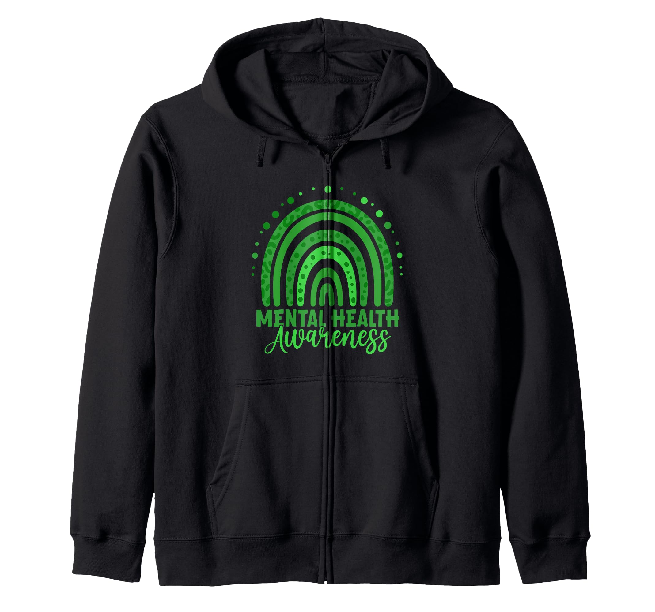 Mental Health Awareness Ribbon Items Sweatshirt - Graphic Print for Adults - T-Shirt, Sweatshirt, Hoodie