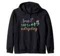 Small Steps Everyday Flower Goals Hoodie - Casual Everyday Wear for Adults - T-Shirt, Sweatshirt, Hoodie