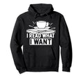 I Better Bent Over Book Funny Reading Hoodie - Minimalist Print Men Women - T-Shirt, Sweatshirt, Hoodie