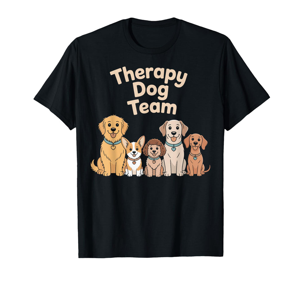 Therapy Dog Team Matching Therapy Dog T-Shirt - Unique Graphic for Adults - T-Shirt, Sweatshirt, Hoodie