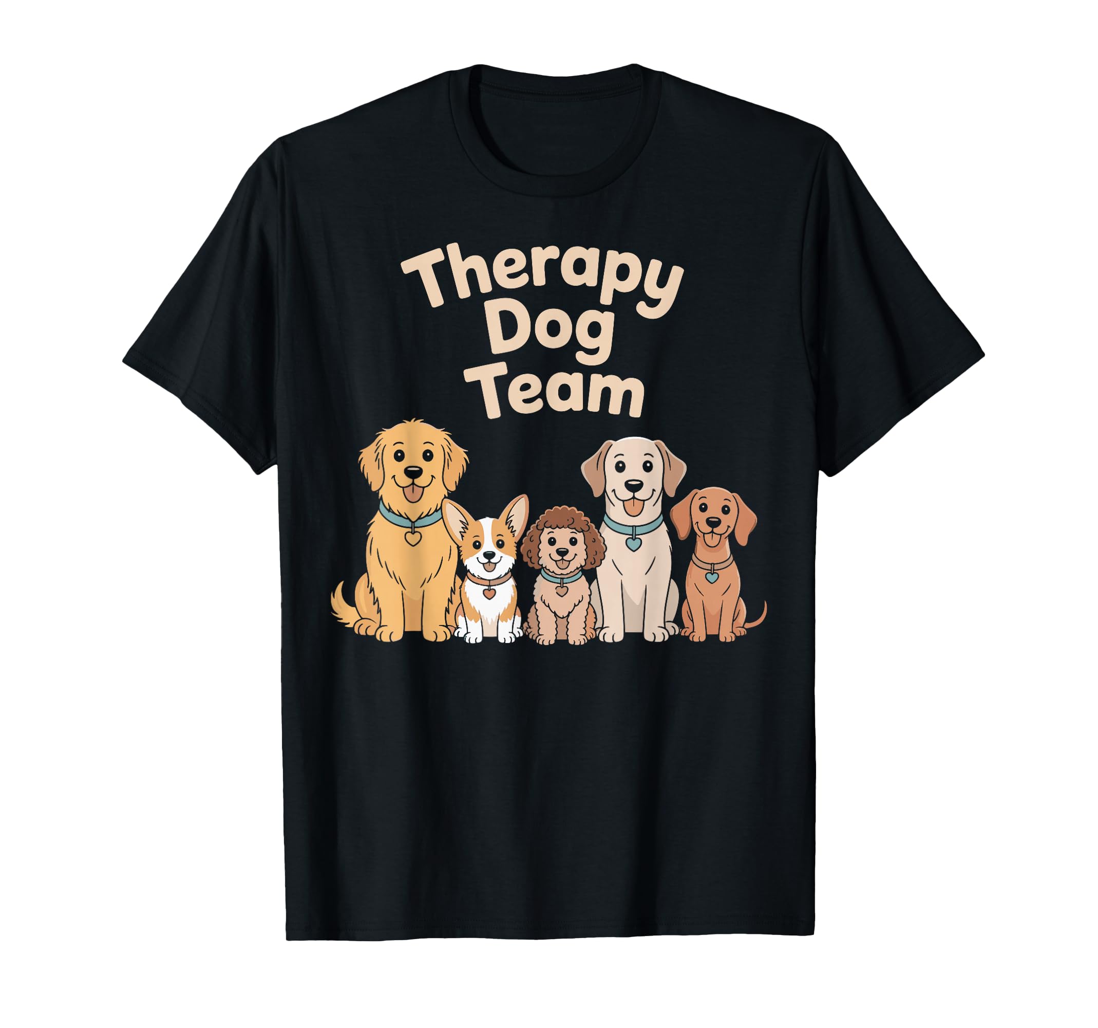 Therapy Dog Team Matching Therapy Dog T-Shirt - Unique Graphic for Adults - T-Shirt, Sweatshirt, Hoodie