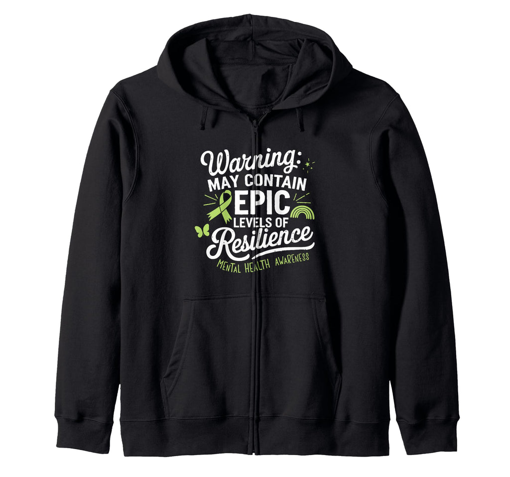 Mental Health Awareness Month Green Sweatshirt - Graphic Print Unisex - T-Shirt, Sweatshirt, Hoodie