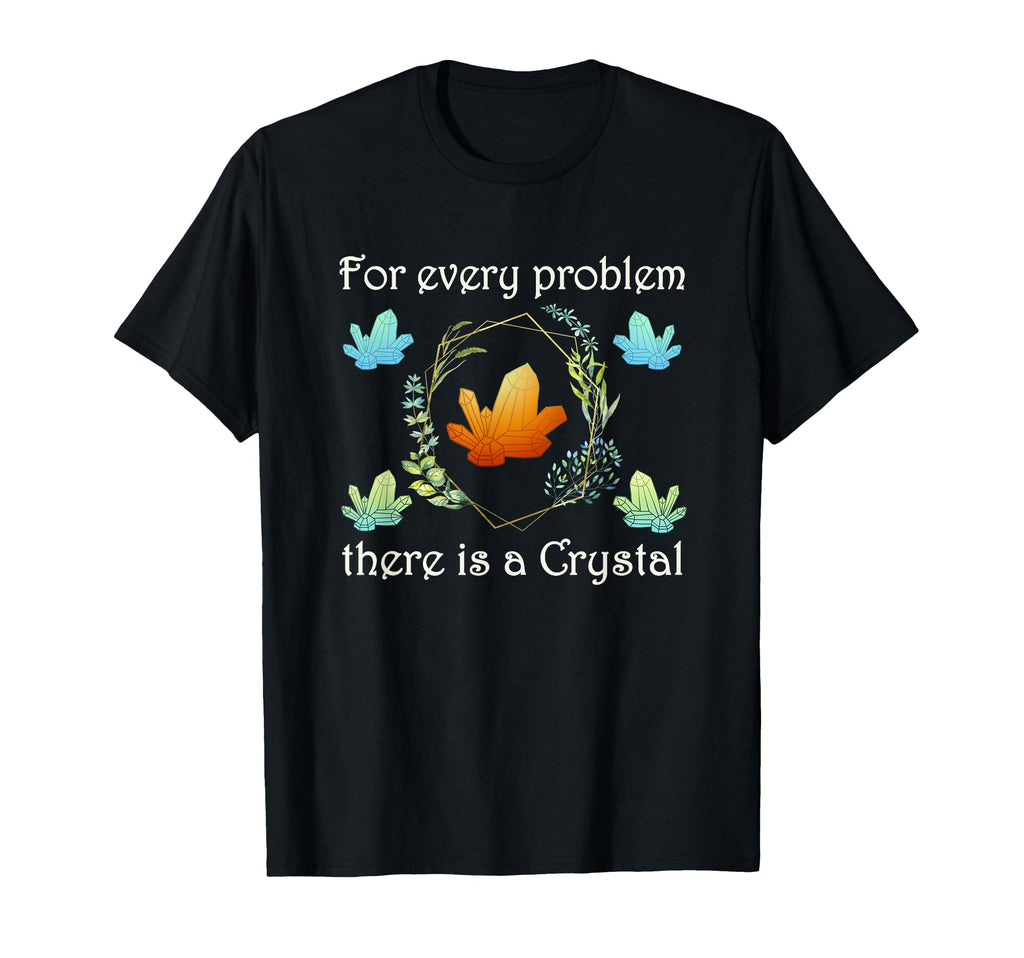 Spiritual Healing Crystals Wicca Energy T-Shirt - Unique Graphic Unisex - T-Shirt, Sweatshirt, Hoodie